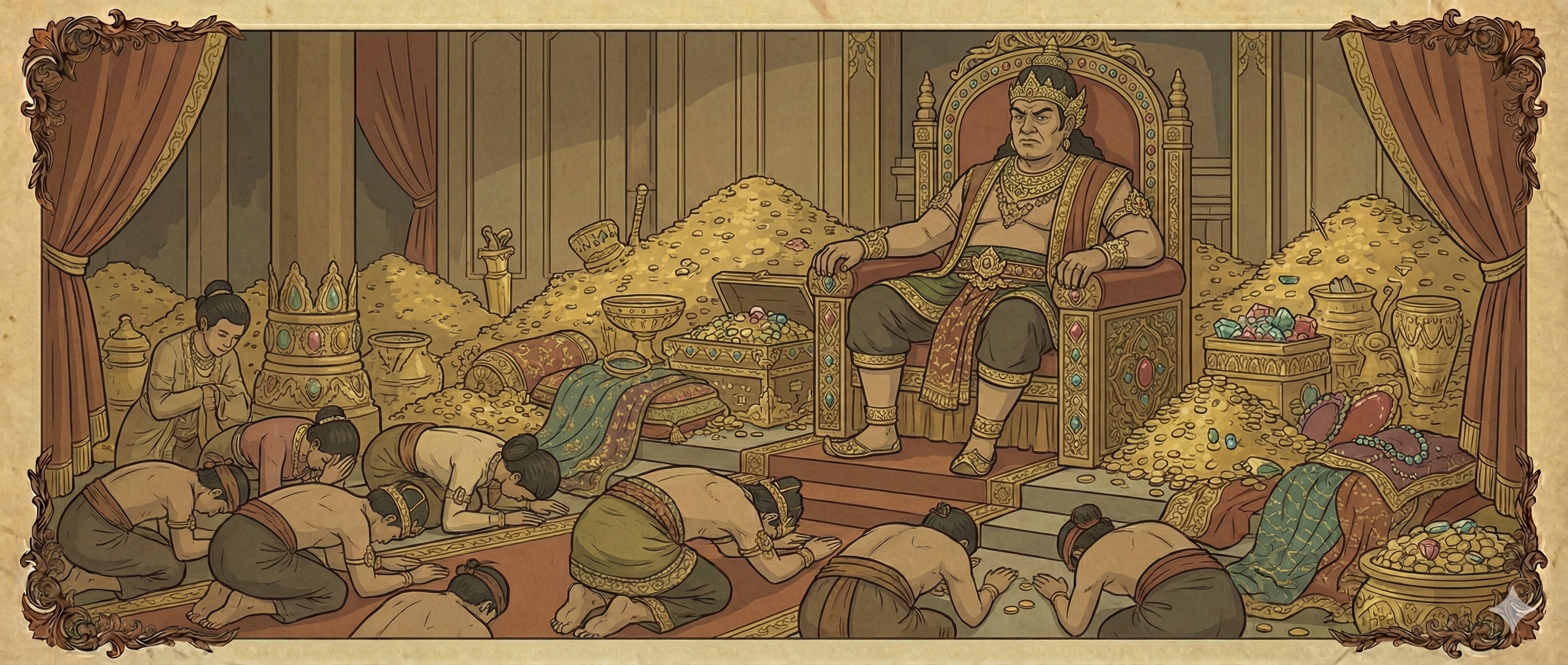 Klana berkuasa di kerajaannya